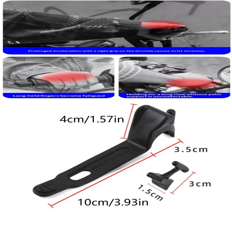 Universal Motorcycle Throttle Assist - Silicone Non-Slip Grip Effortless Riding Aid And Fixing Tool