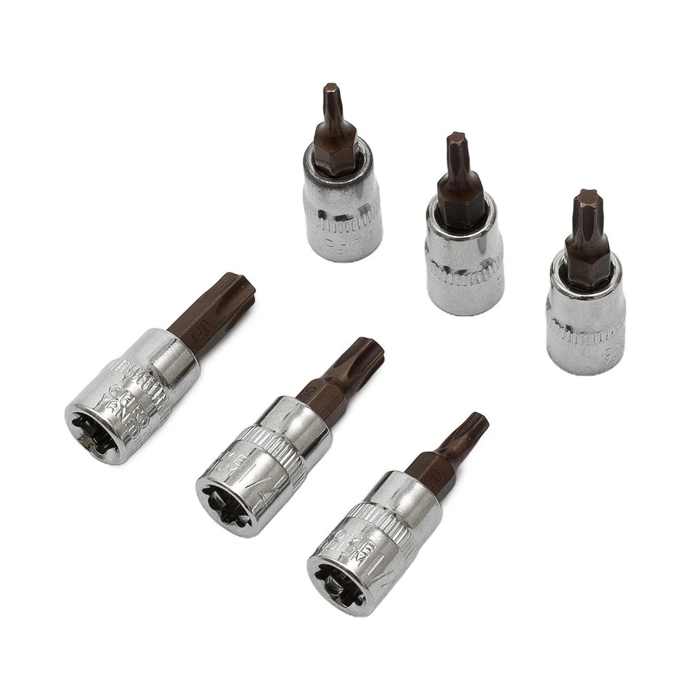 1/5/6 Pcs 1/4 Inch Drive Hex Socket Bit-Set 3mm 4mm 5mm 6mm 7mm 8mm Screwdriver Bits Hand-Tools H3 H4 H5 H6 H7 H8