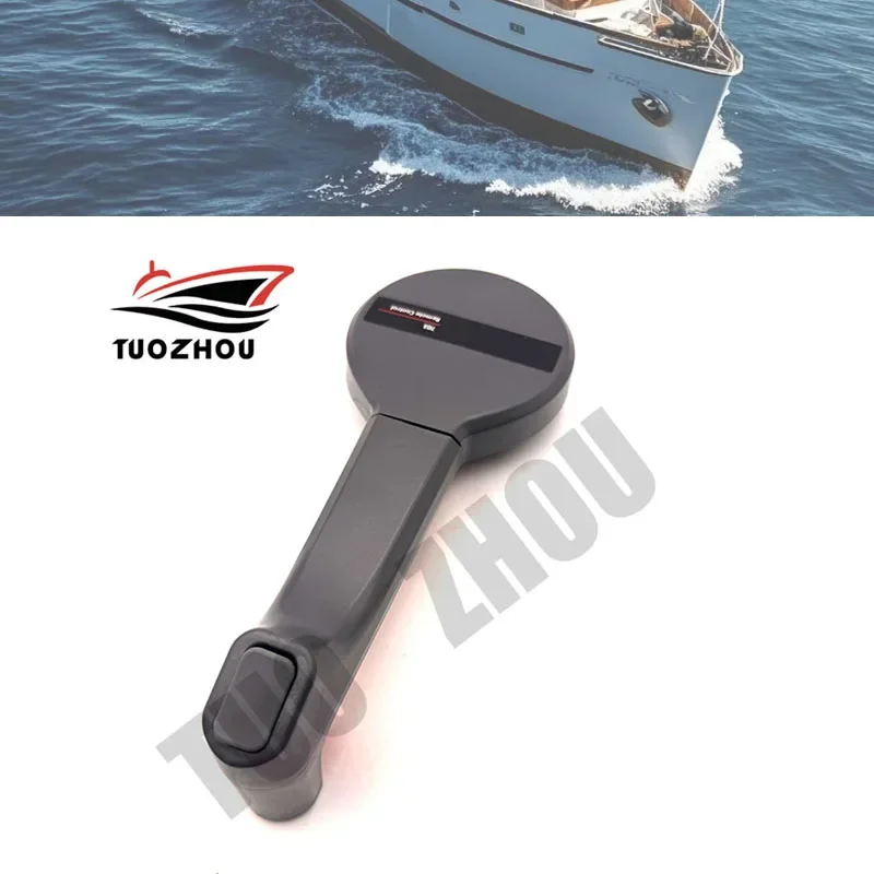 Throttle/shift handle with Trim &Tilt Switch for  Yamaha Outboard Motor new Style Remote Control Box 703-48221-11 Without switch