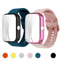 For Amazfit GTS 4 3 2 mini 2e Strap Case Protector Silicone bracelet+Cover for Amazfit Bip U Pro S Lite bip 5 3 Wristband bumper