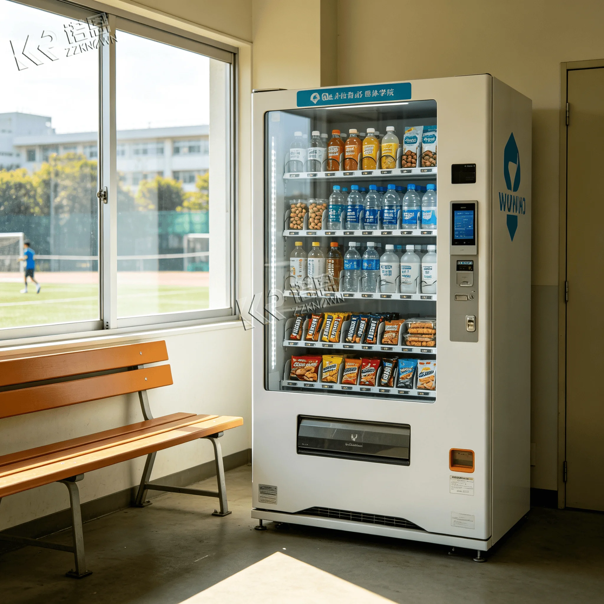 Cloud‑Networked Smart Vending Machine for Large Industrial Parks with Real‑Time Sales and Inventory Data Statistics