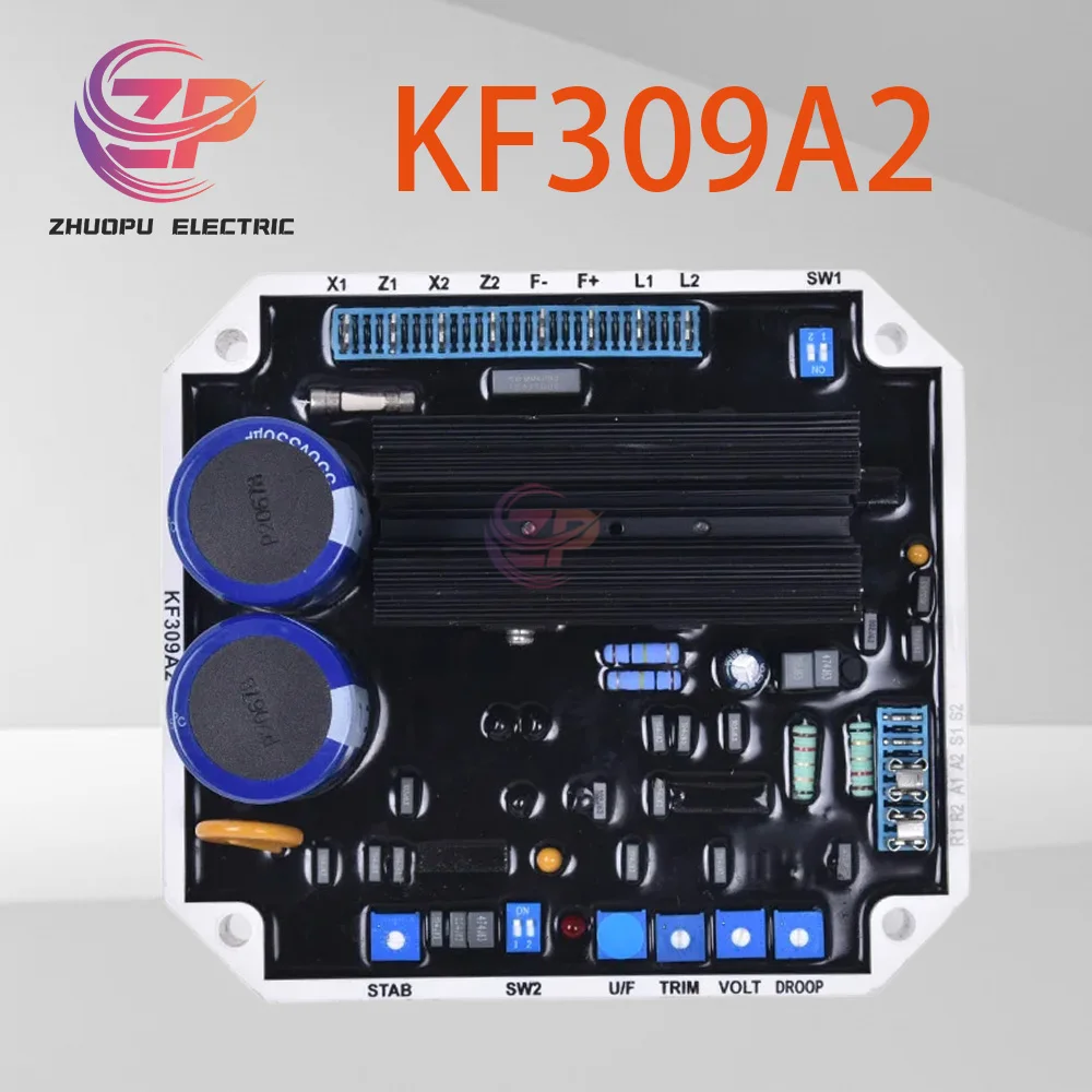 

KF309A2 AVR Brushless Generator Set Excitation Control Board Automatic Voltage Regulation for Generator