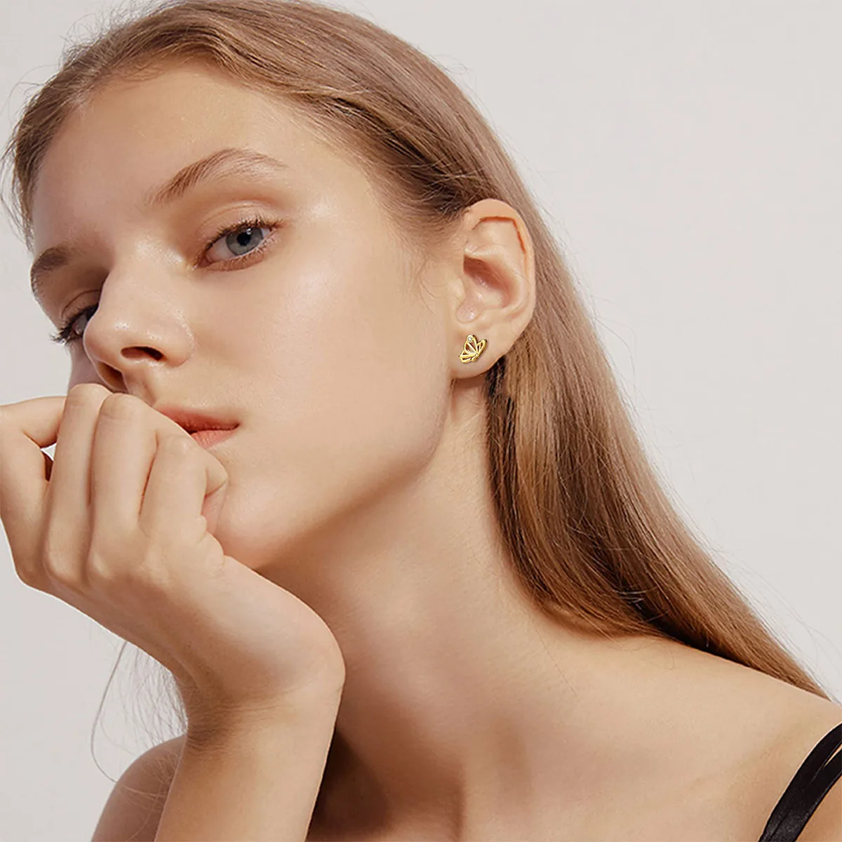 أقراط مرصعة بالحيوانات للنساء ، برغي الظهر ، قوانغدونغ ، العصرية ، تخفيض السعر ، البيع #2