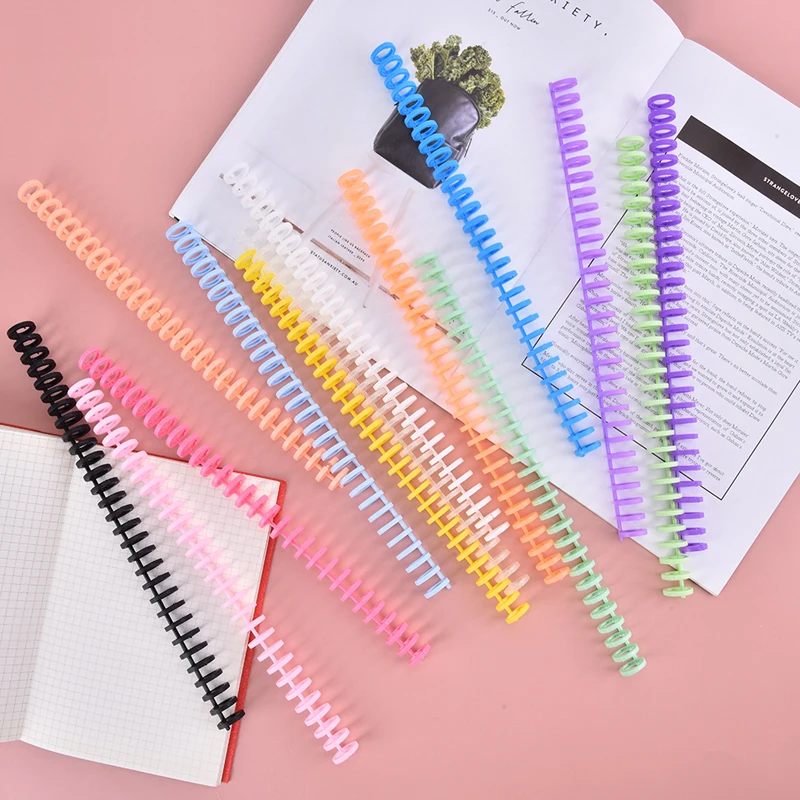 10Pcs 30 Holes Circles Ring Loose-leaf Book Album Binder Spiral Binding Clips