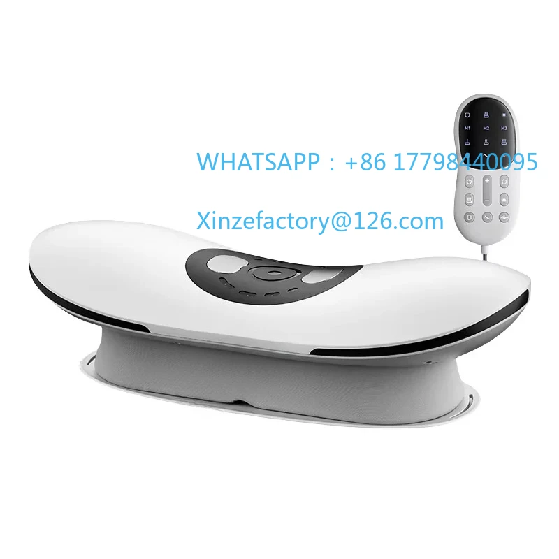 

Настраиваемый электрический массажер для поясничной тяги с функцией тепла и регулируемой интенсивностью, электрическая надувная растяжка спины