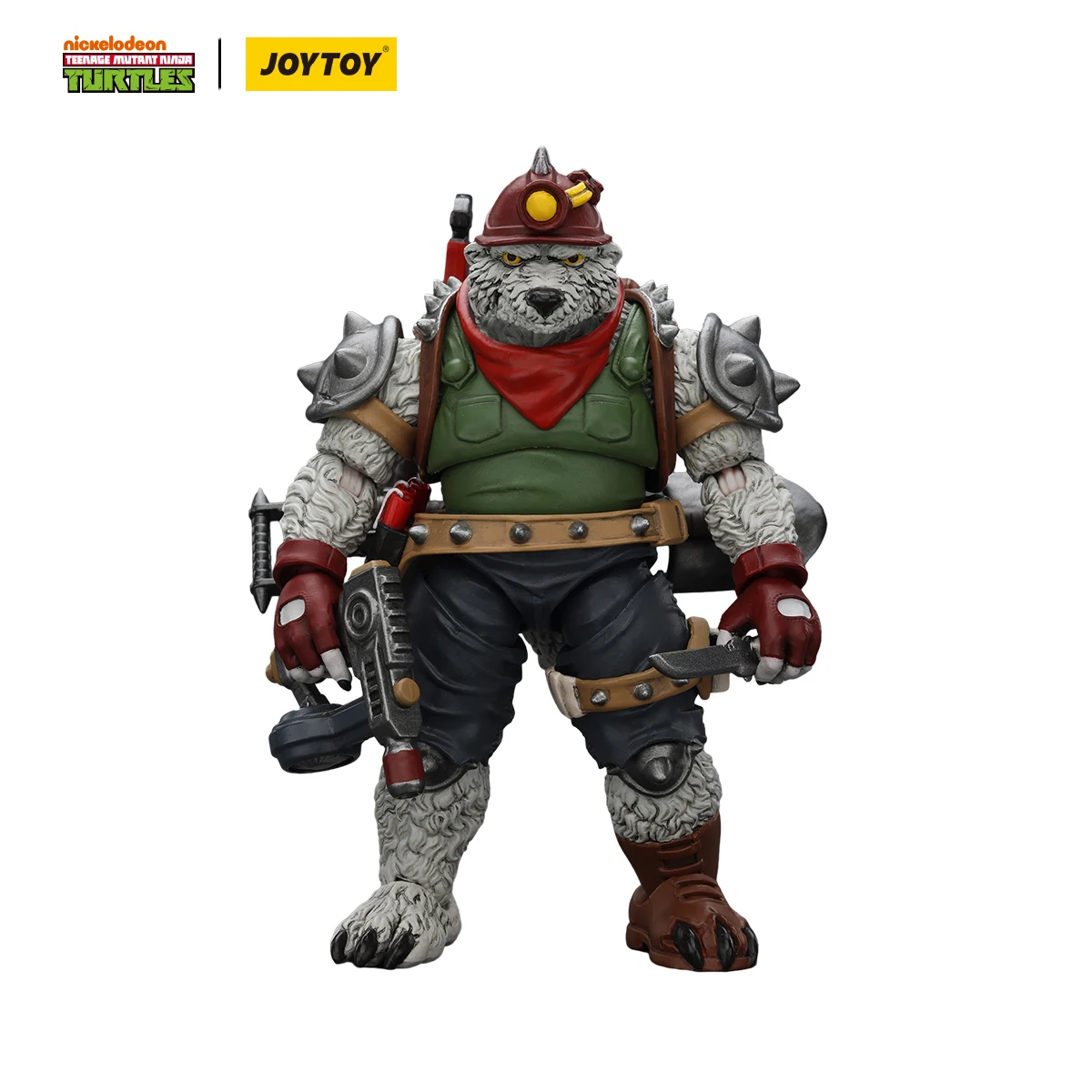 [NA STANIE] JOYTOY TMNT Figurka Akcji 1/18 TMNT-Dirtbag-Rahzar-Groundchuck[3SZT] Model urodzinowy