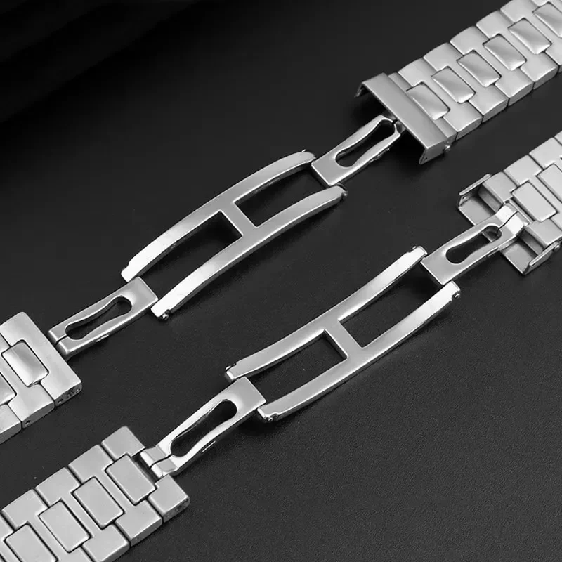 ل باتيك فيليب نوتيلوس ساعة يد الفرقة الصلب 5711 5726 الدقة الصلب الذكور سلسلة ساعات مع أثار الفم 25-13 مللي متر الأشرطة