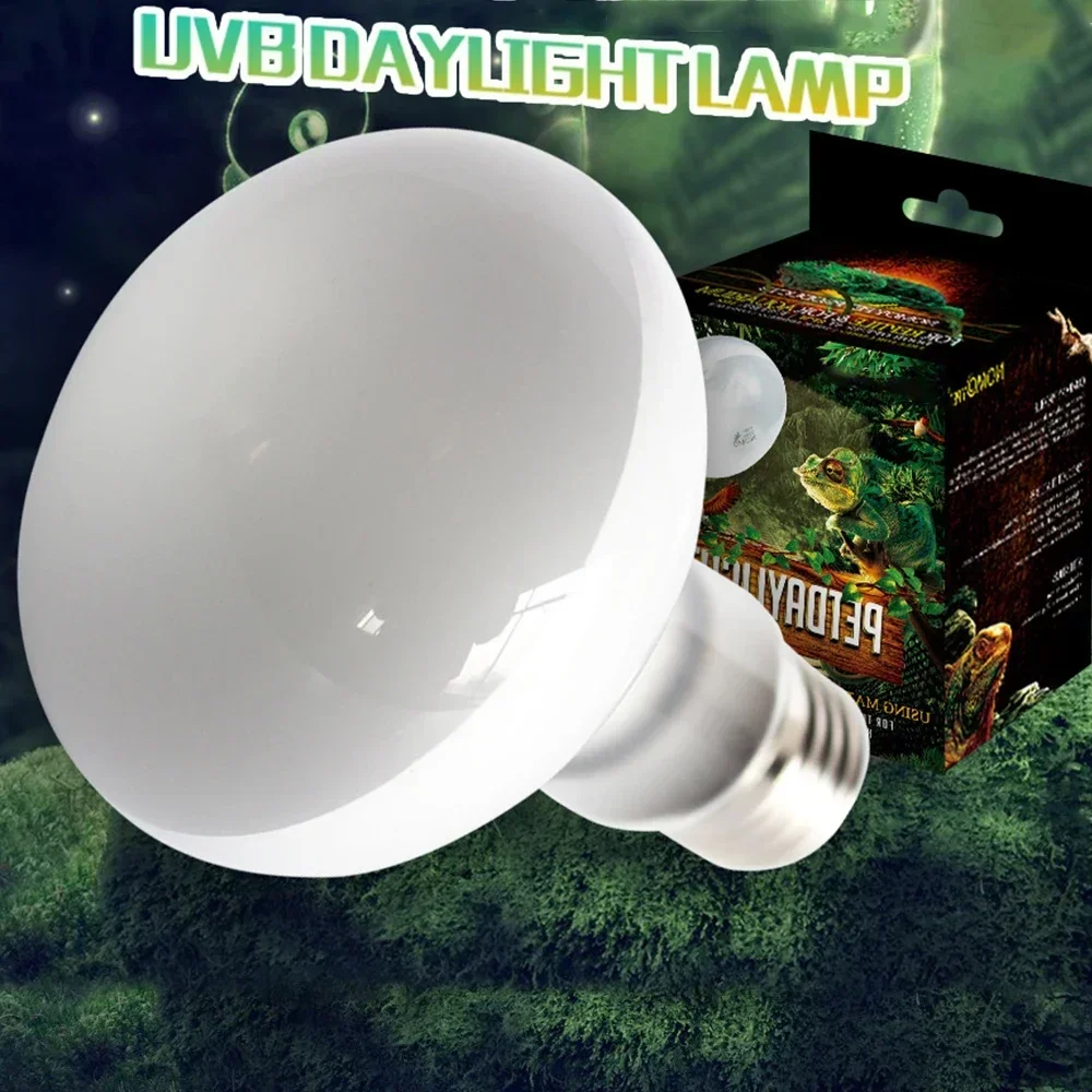 

100W Solar Heating Lamp UVB Turtle Lizard Reptile Ultraviolet Light Bulb Amphibian Reptile Terrace Accessories Heating Supplies