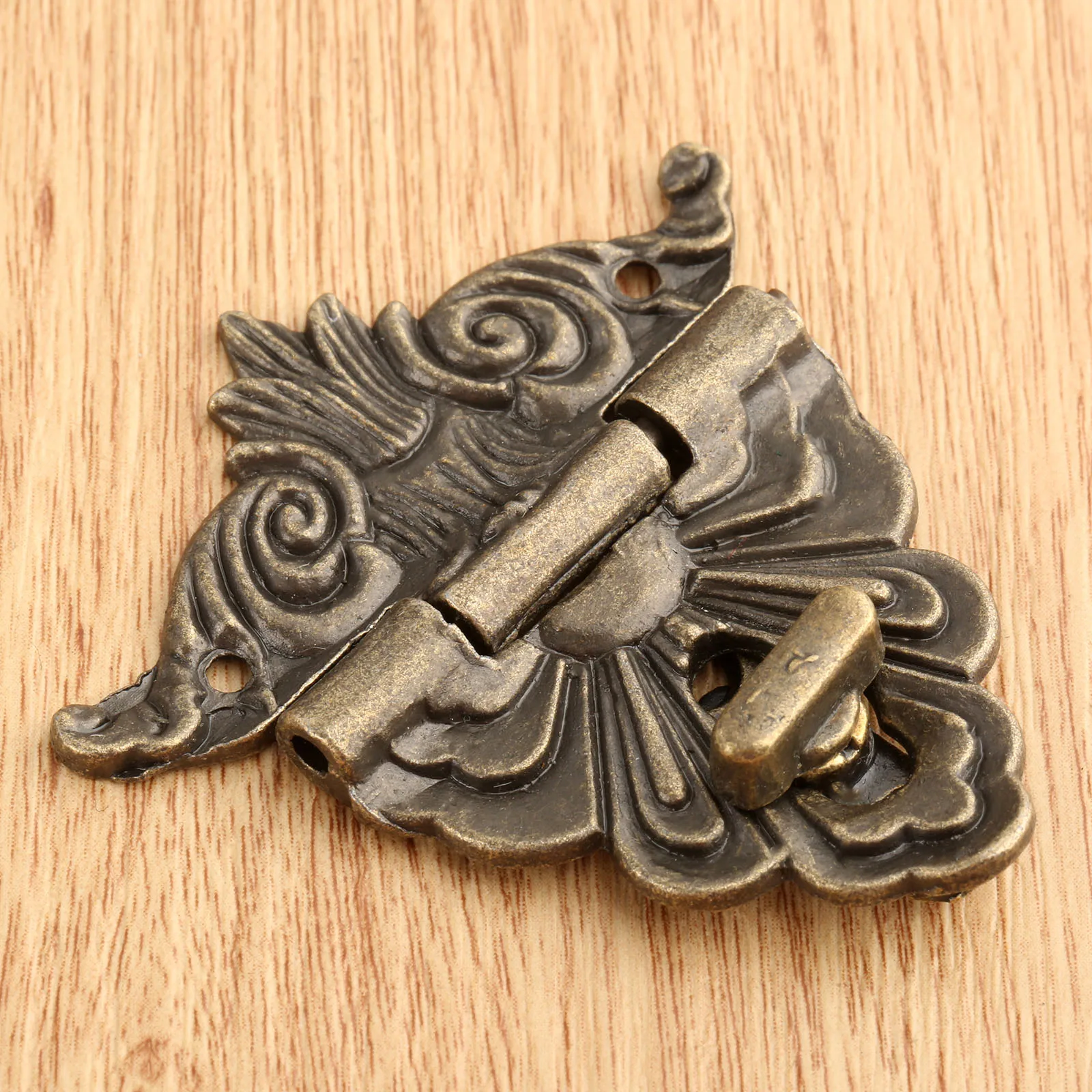 1pc 54*58mm scatola chiusura a scatto chiusura a scatto decorativa chiusura a scatto per gioielli scatola di legno cassetto con viti