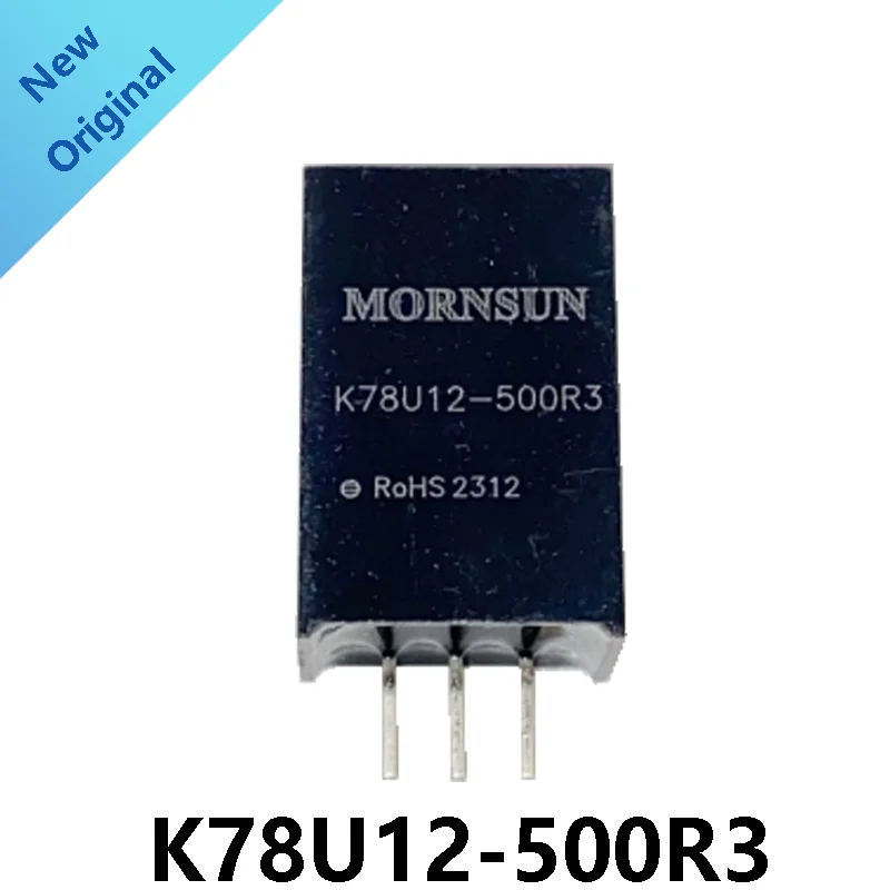 

2PCS/Lot K78U12-500R3 Jinshengyang non-isolated regulated output DC-DC power module 18-90V to 12V0.5A