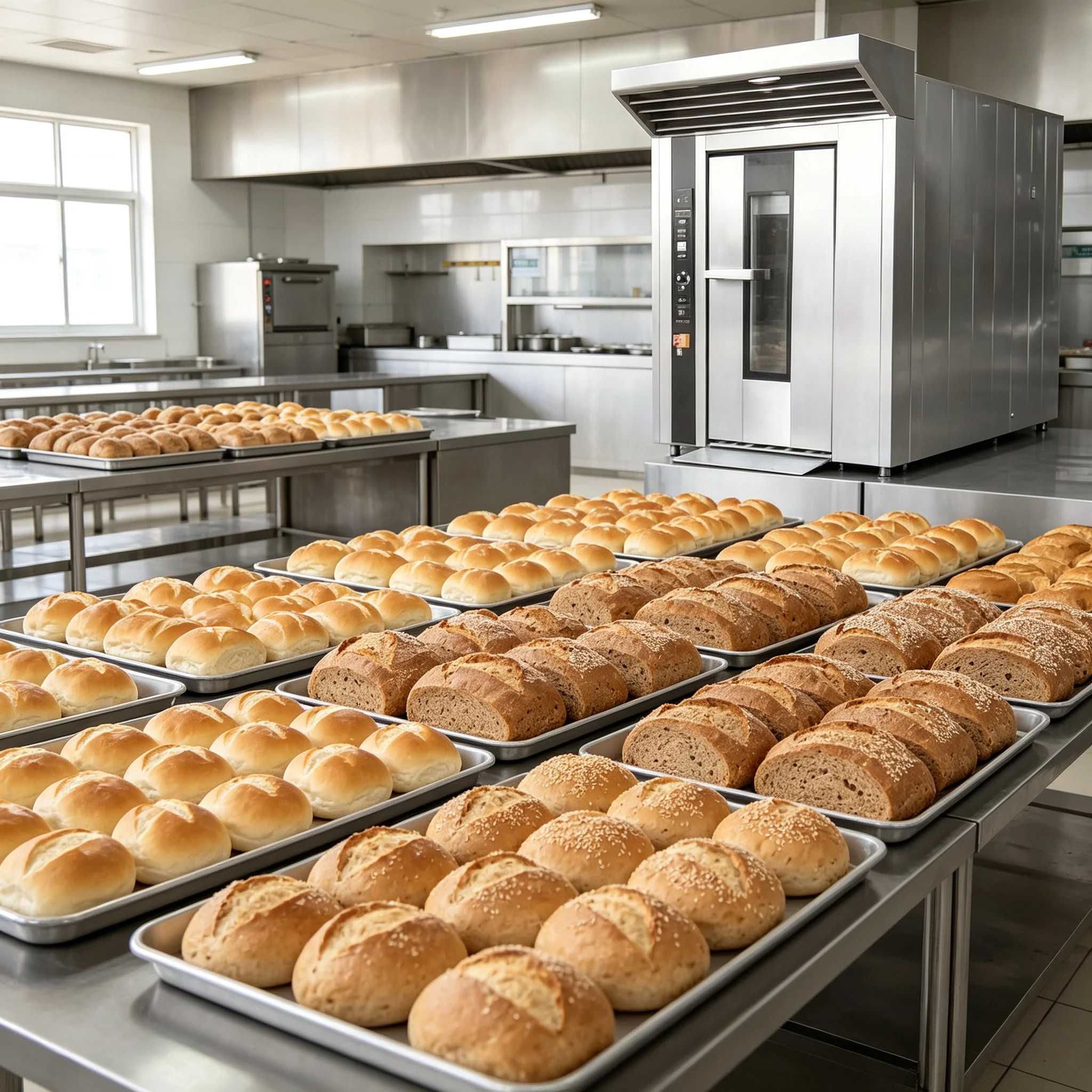 Convection Countertop Oven, Premium Quality Rotary Roaster, Non-Stick Tray for Cake Pastry Roast Meat