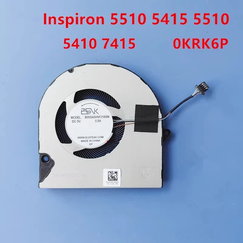 Free shipping new suitable for DELL Inspiron 5510 5415 5515 7415 5410 0KRK6P laptop fan