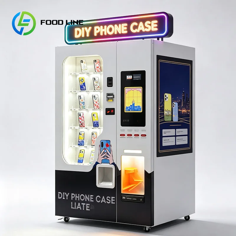 Phone Case Vending Machine DIY Case Kiosk Self Service Custom Accessory Vending Machine Customized