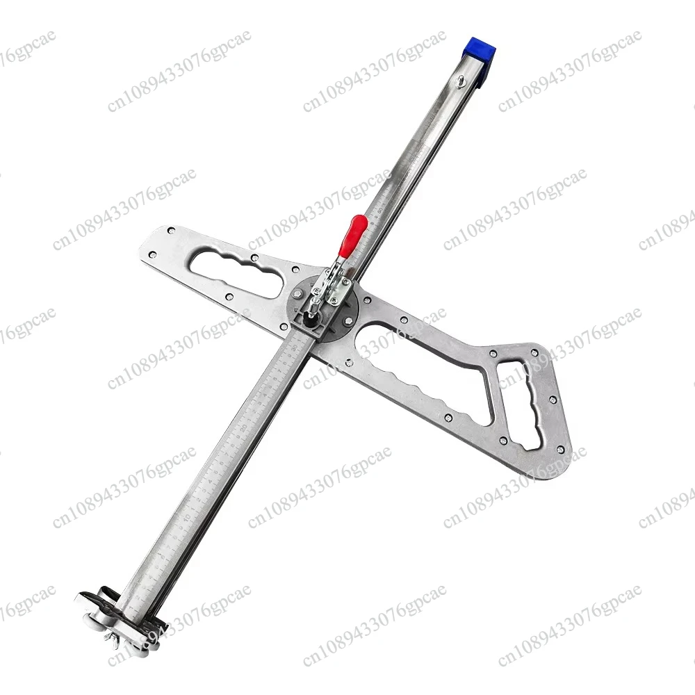 Specifically for Carpentry and Decoration Gypsum Board Cutting Tool, Foldable Aluminum Alloy Roller Cutting Tool