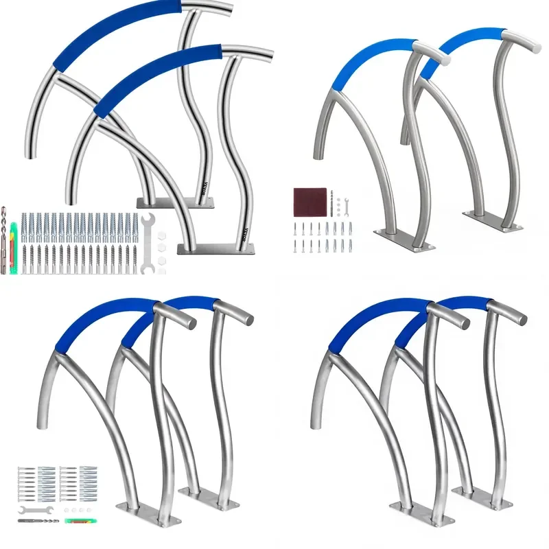 30x30 304 Stainless Steel Heavy Duty Load Bearing Swimming Pool Ladder with 3 Steps