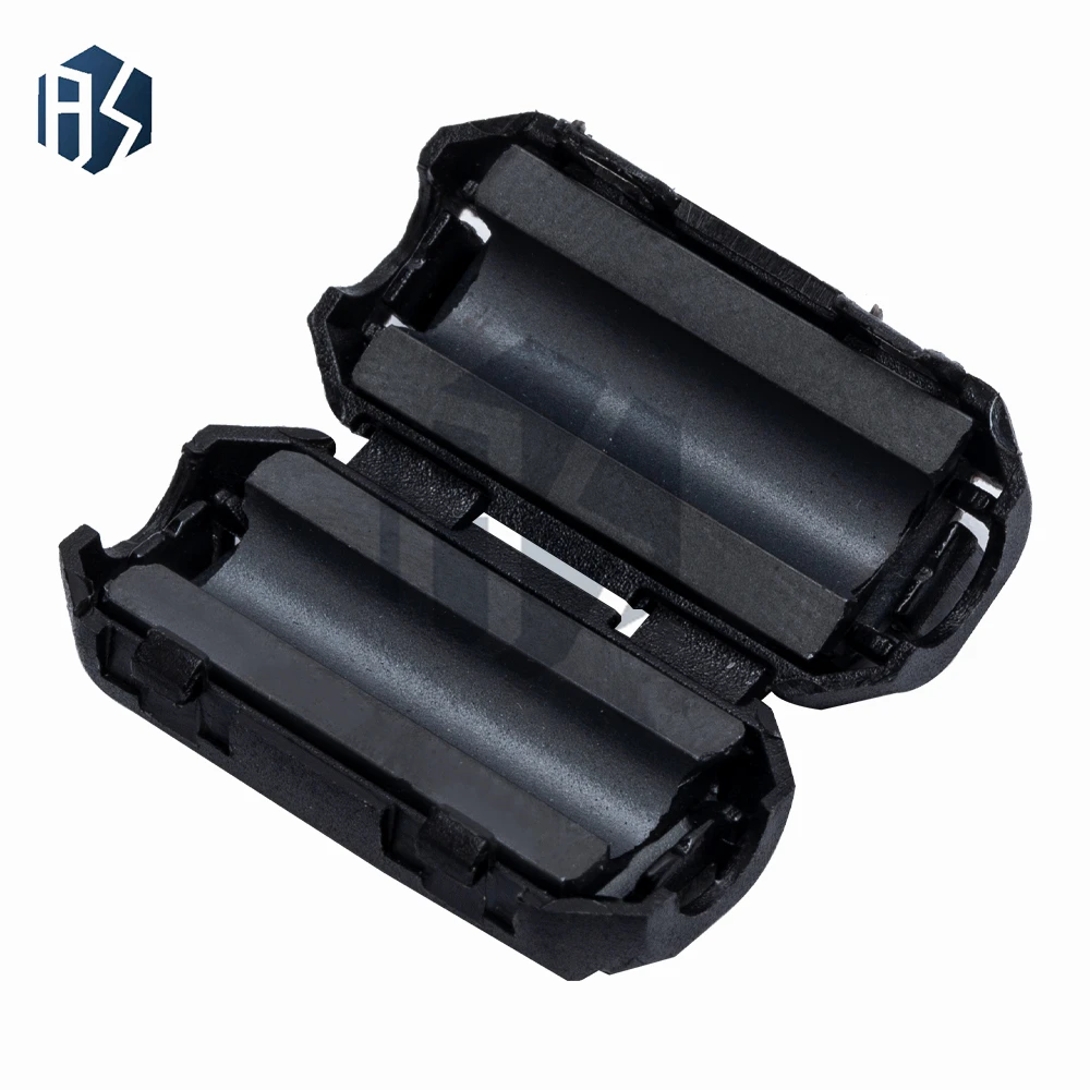 حلقة فريت بمشبك (5 مم): فلتر ضوضاء EMI/RFI للكابلات والمكونات - وظيفة القمع المدمجة