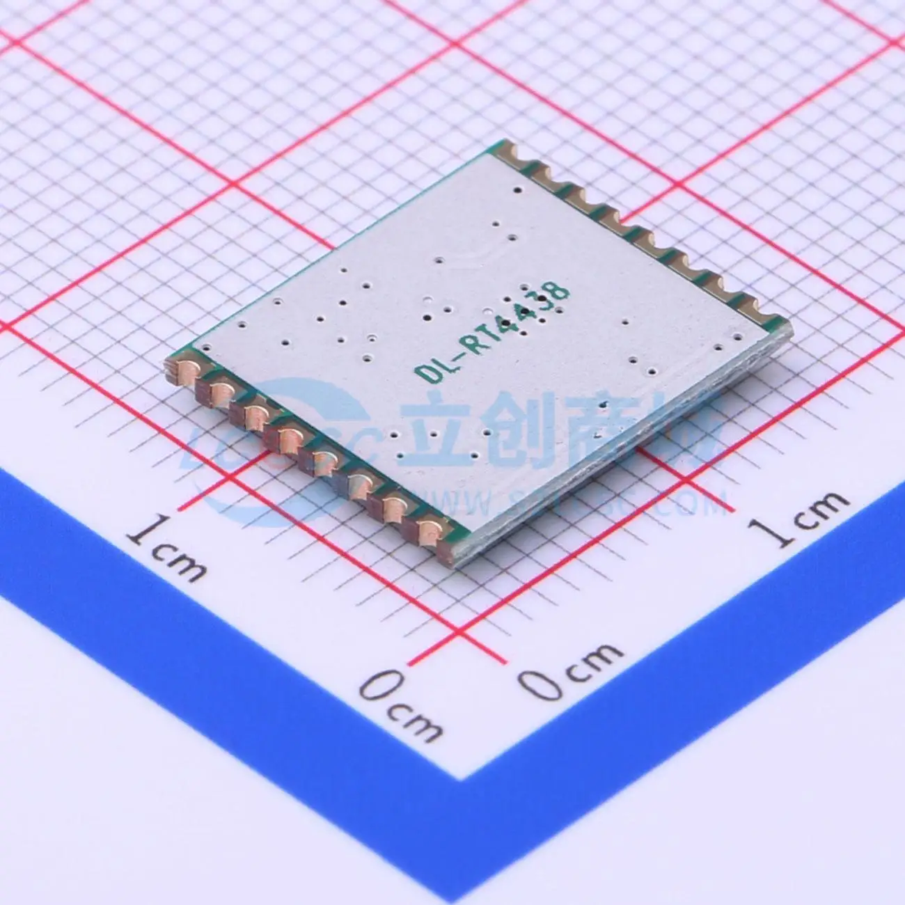 3pcs DL-RTS4438B-433M SMD 15x12.5mm transceiver 433.92MHz 20dBm RF Wireless Communication Module for Smart Home System