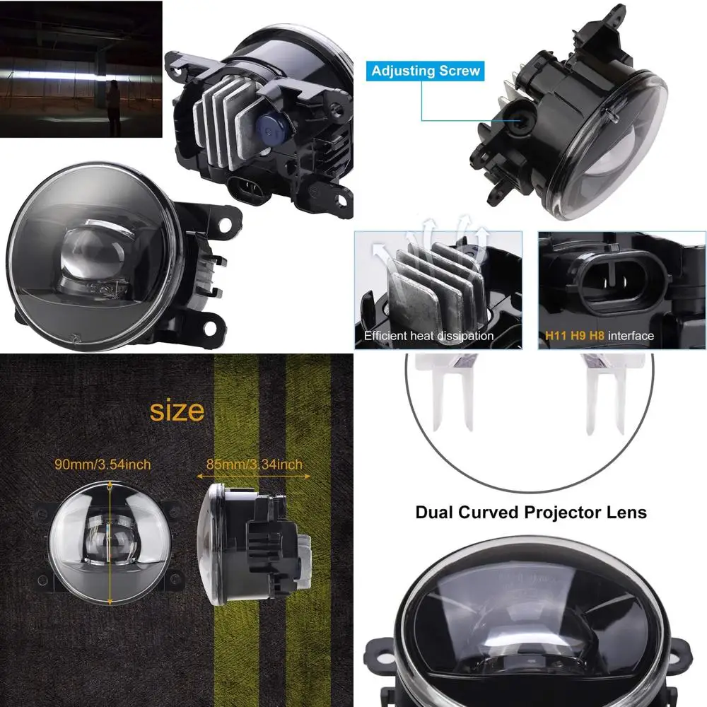 

Upgraded LED Fog Lights for RAM 1500/2500/3500 Trucks and ProMaster Vans 2015-2021