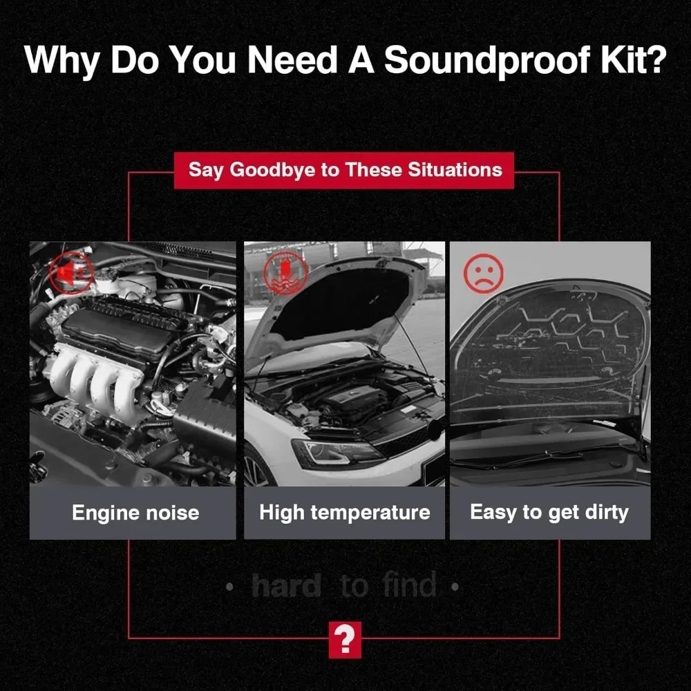 Noise Insulation Soundproofing Foam Trunk Sound Insulation Noise Reduction Accessory Compatible for Tesla Model 3 Highland 2024