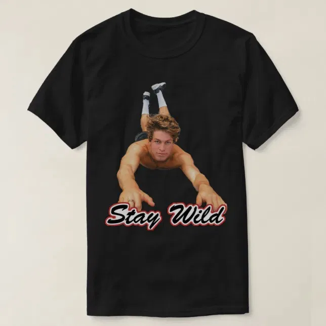 

Ben Azelart Stay Wild Merch 2025 Tee T-shirt Merch Men Short Sleeve Tee Unisex Tops Clothes Causal Female Y2K Tops