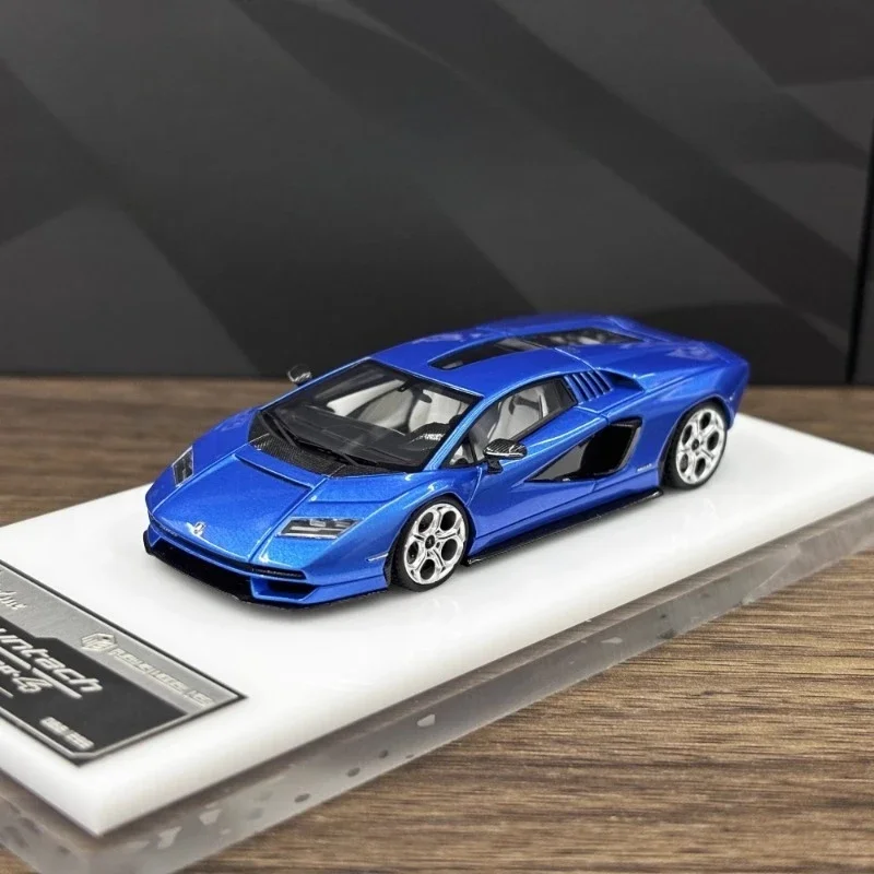 FuelMe Diecast 1/64 Schaal Lamborghini Countach LPI 800-4 Resin Model LPI Hybrid V12 Replica Legering Model auto Speelgoed voor Jongens Gift