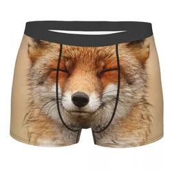 Zen Fox Red Fox Underpants Breathbale Panties Male Underwear Print Shorts Boxer Briefs