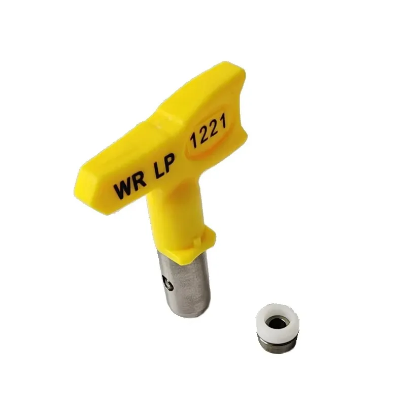 

1221 Reversible Spray Tip for Airless Paint Sprayer - 0.021" Orifice 12" Fan, Low Pressure Wide Spray Nozzle for Fine Finish