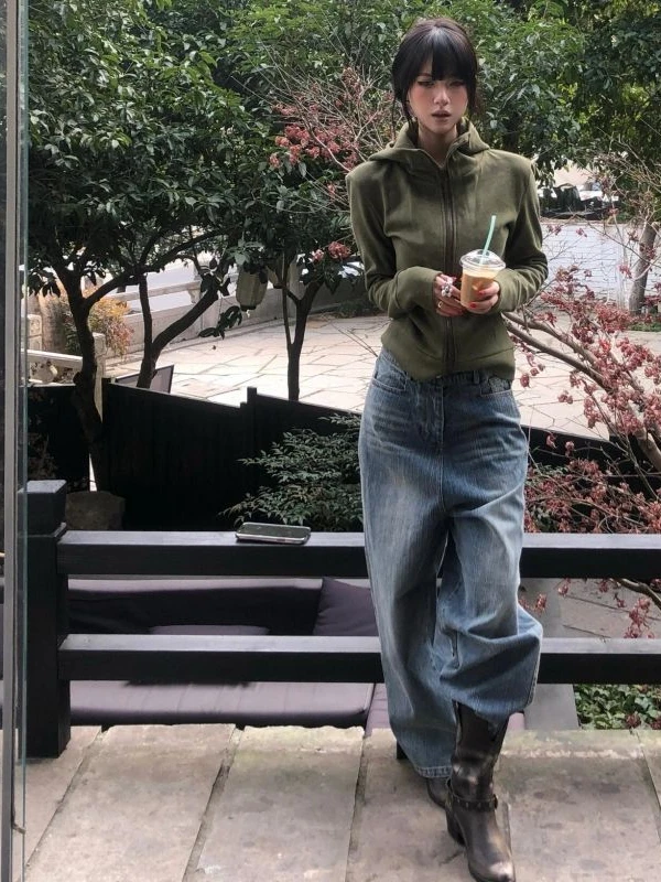 

Biker Jackets Womens Jacket Padded Winter Chic Leather Plush Cozy Warmth Middle-Aged Relaxed Halloween Christmas Athleisure OL