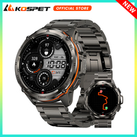 Original KOSPET TANK T3 Ultra Military GPS Smart Watch For Men Compass Altimeter Barometric 5ATM IP69K Waterproof 60Days Battery