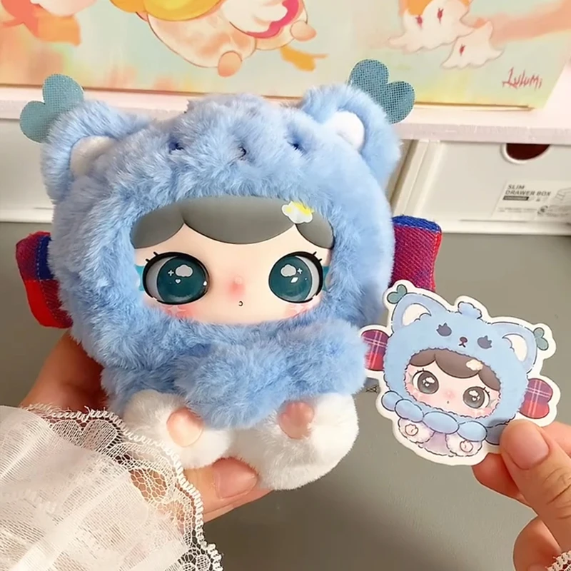 

Lulumi Travel In The Cloud Series Blind Box Lulumi Vinyl Plush Pendant Mystery Box Kawaii Anime Keychain Surprise Bag Doll Toys