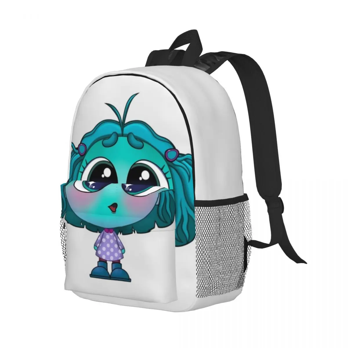 Inside Out Compact 15-Inch Backpack - Stylish Lightweight Bag Perfect for Students and Commuters