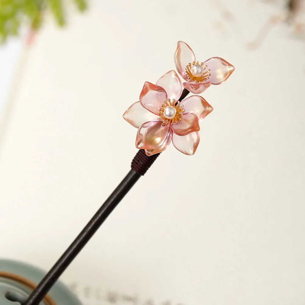 

Retro Flower Hairpin Vintage Style Hair Accessory Folk-custom Hair Stick Han Clothes Hairpin Hair Chopstick For Cosplay