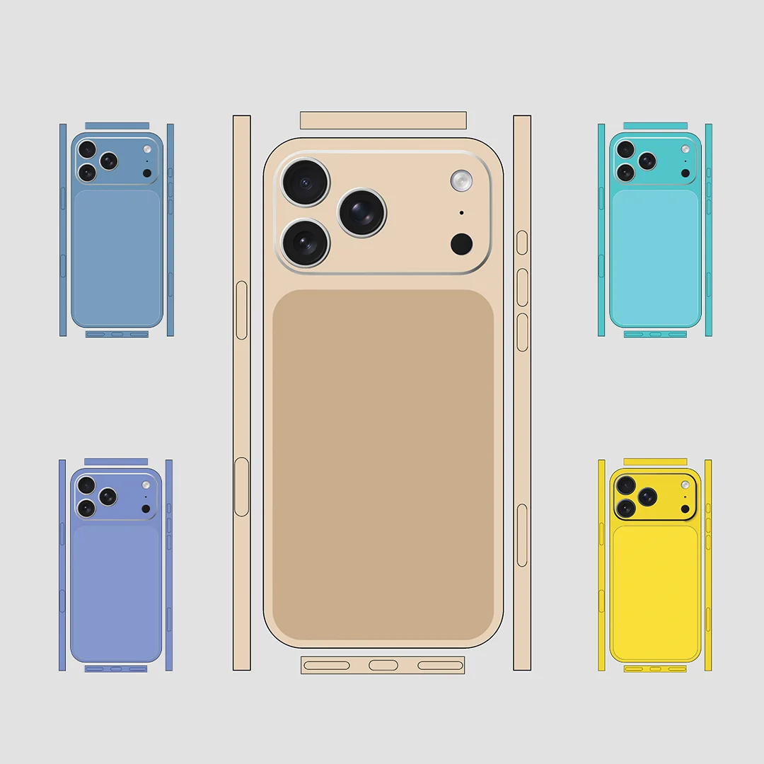 

Skin Sticker for iPhone 17 Pro Decal Vinyl Cover Wrap Anti-Scratch Phone Back Protective Film