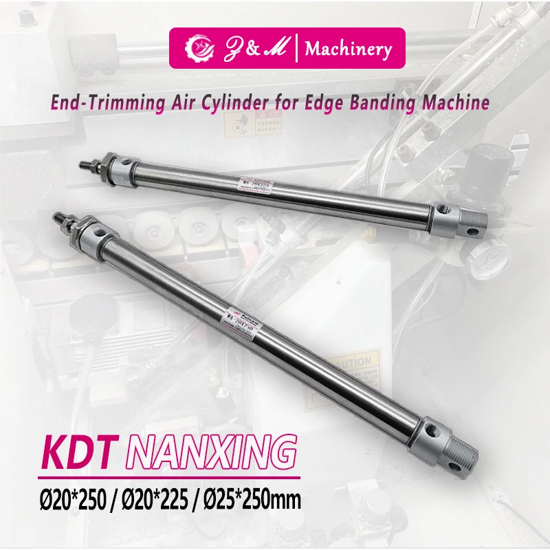 20*225/250 25*225/250 End Cutting Air Cylinder with Magnetic for KDT HOMAG NANXING Edge Banding Machine Woodworking Accessories
