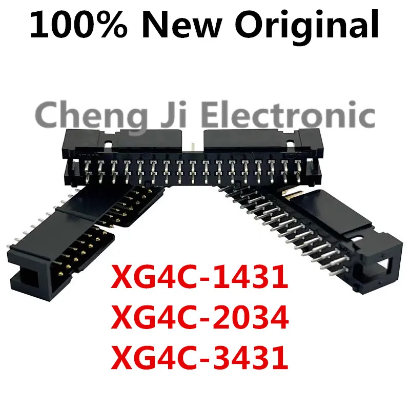 10PCS/Lot  XG4C-1431、XG4C-2034、XG4C-3431 DIP New original needle socket 2 * 17 row rectangular connector