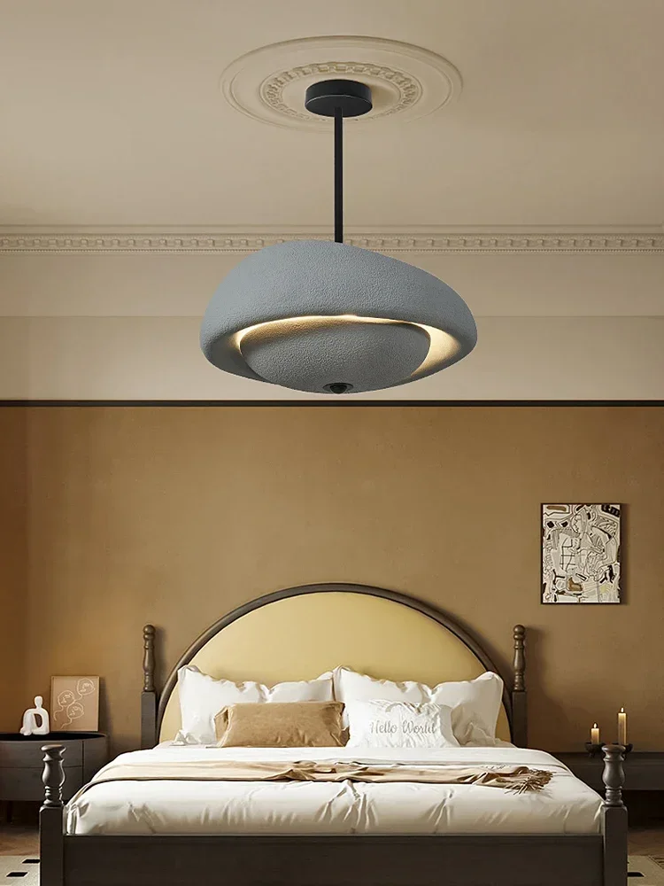 

Nordic Minimalist Wabi Sabi Wind E27 Led Pendant Lights Dining Room Bar Loft Bedroom Home Decor Chandelier Hanging Lamp Fixture