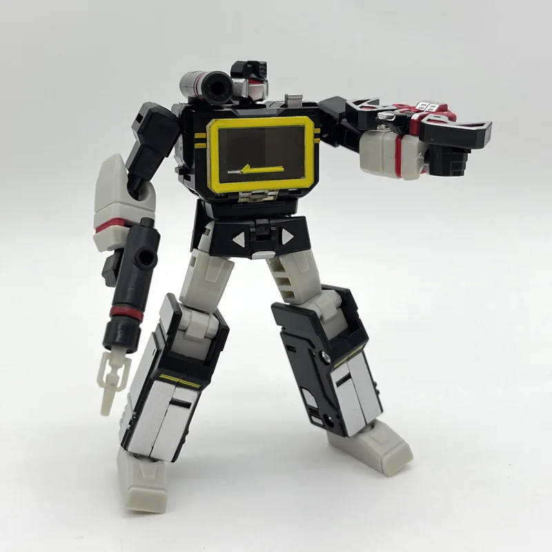 In Stock Transforming Toys PocketToys PT04B Dark Soundwave With 3 Tapes DX9 Small Scale KO G1 Model Figure Collection Movable