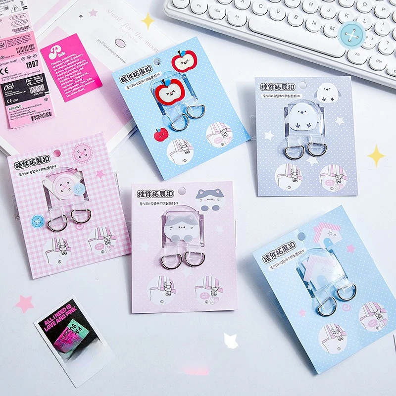 Soft Cute Cartoon Animal Wings PVC Extension Buckle for Bag Ita Bag Display Clasp Pendant Kawaii Backpack Decorative Charm