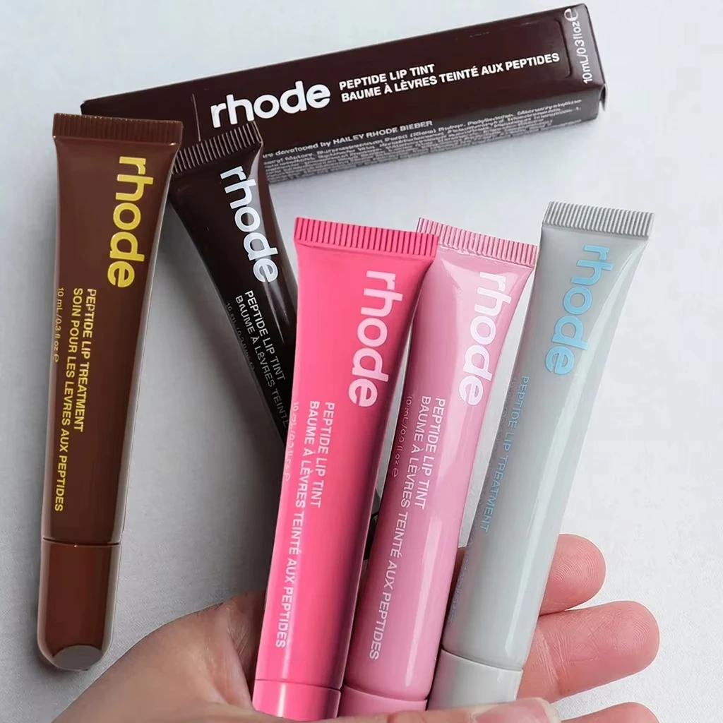 Rhode Skin Spring Lipgloss Lippenbalsam Glättender Lippenstift Langanhaltend Pflegend Tägliche Pflege für Frauen Make-up Feuchtigkeitsspender Rouge für Mädchen