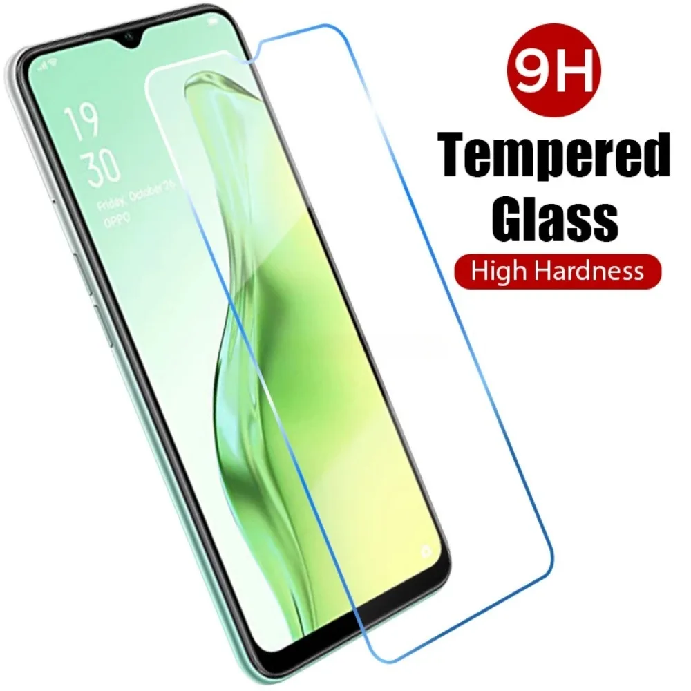 2 uds 9H templado A72 A53 A9 A12 A12e A12s 5G 2020 Protector de pantalla para OPPO A5 A5S A52 A73 A91 A31 A32 A33 vidrio