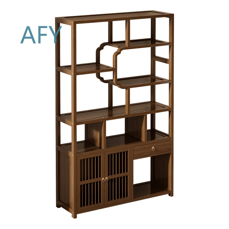 Tea Cabinet Shelf Rack for Tea Set Storage Display Rack Multi-layer Decorative Tea Organizer Kitchen Living Room Home