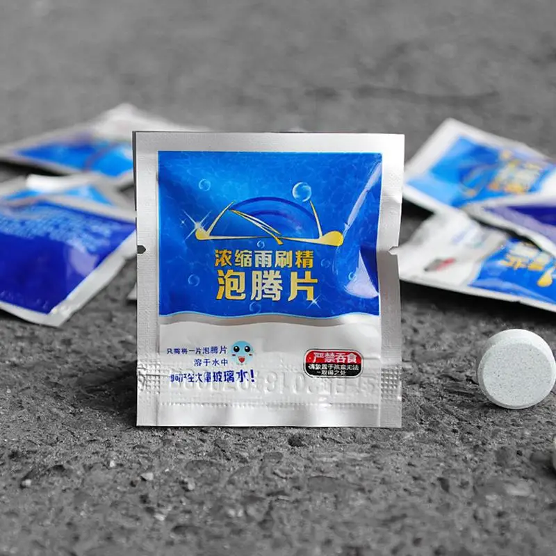 Wiper Fluid Tablets Cleaning Washer Fluid Tablets Multipurpose Windshield Washer Fluid Concentrate For Car Kitchen Window