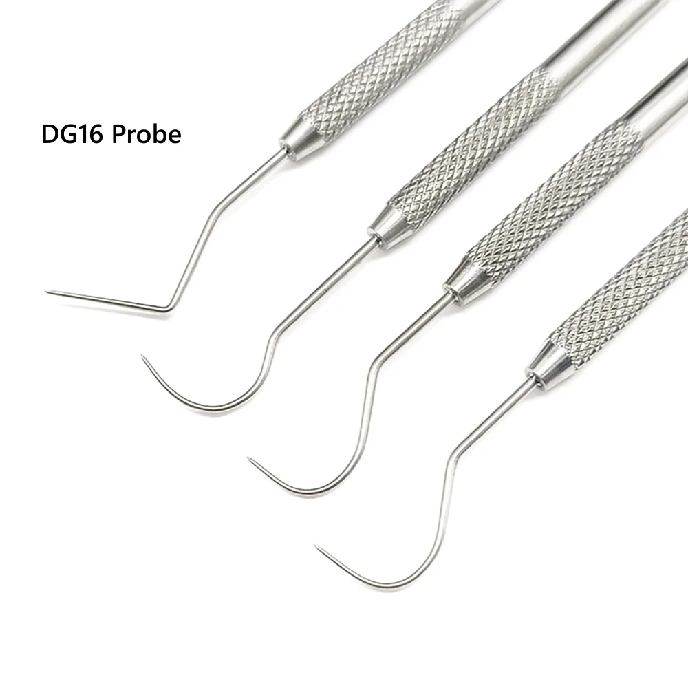 

Стоматологический пародонтальный зонд из нержавеющей стали, исследователь, стоматолог, эндодонтический инструмент, стоматологический зонд DG16