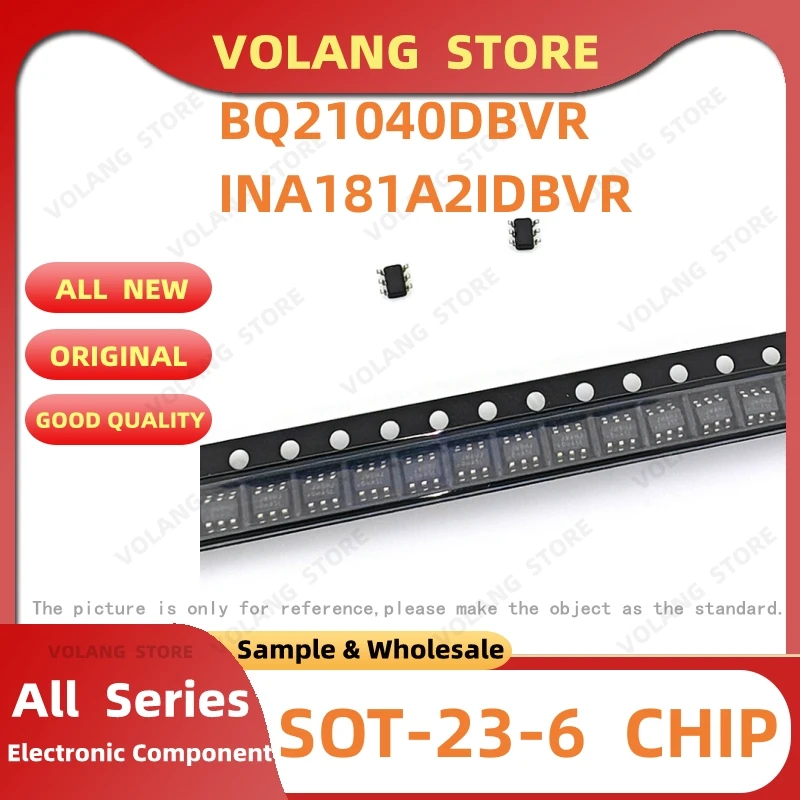 

10 шт./лот BQ21040DBVR SOT23-6 SMD INA181A2IDBVR CHIP