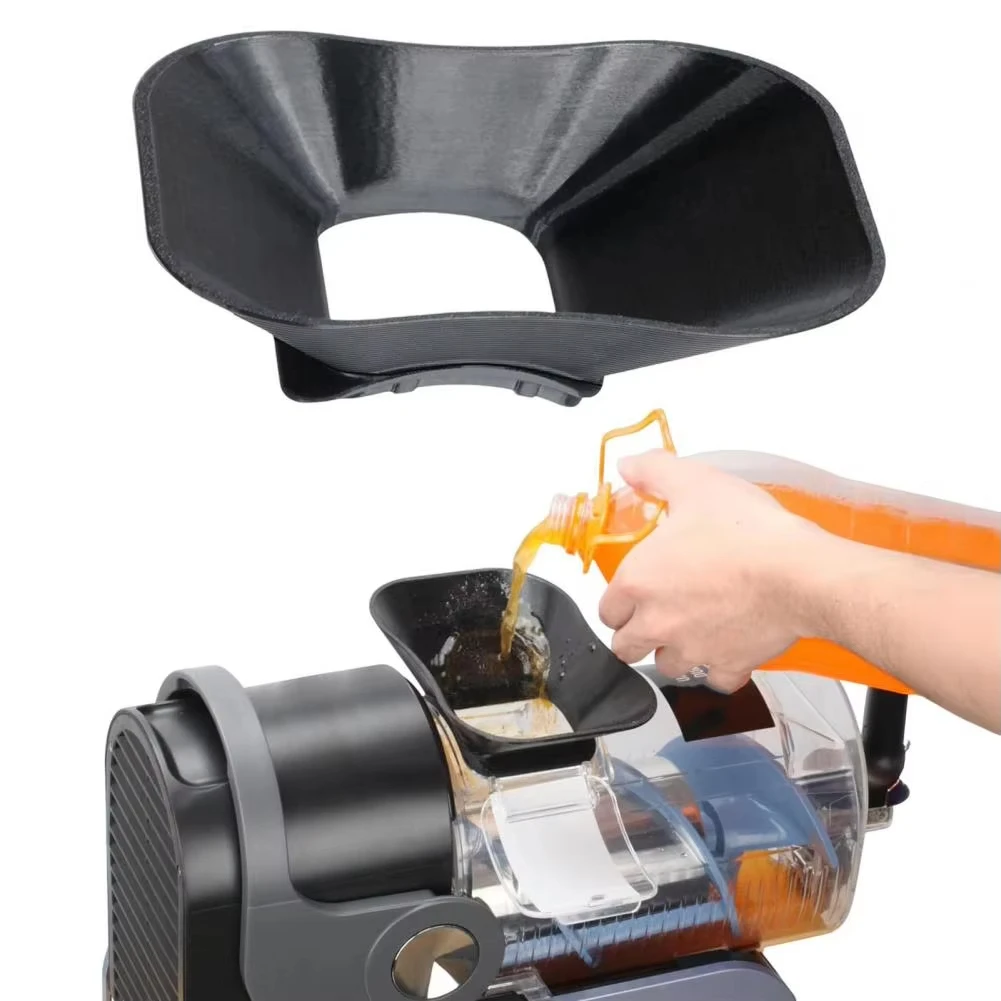 Anti-Splash Flow Hood For Slushy Machine FS301/300 3D Printed Plastic Liquid Guide Cover Slushie Maker Machine Accessories