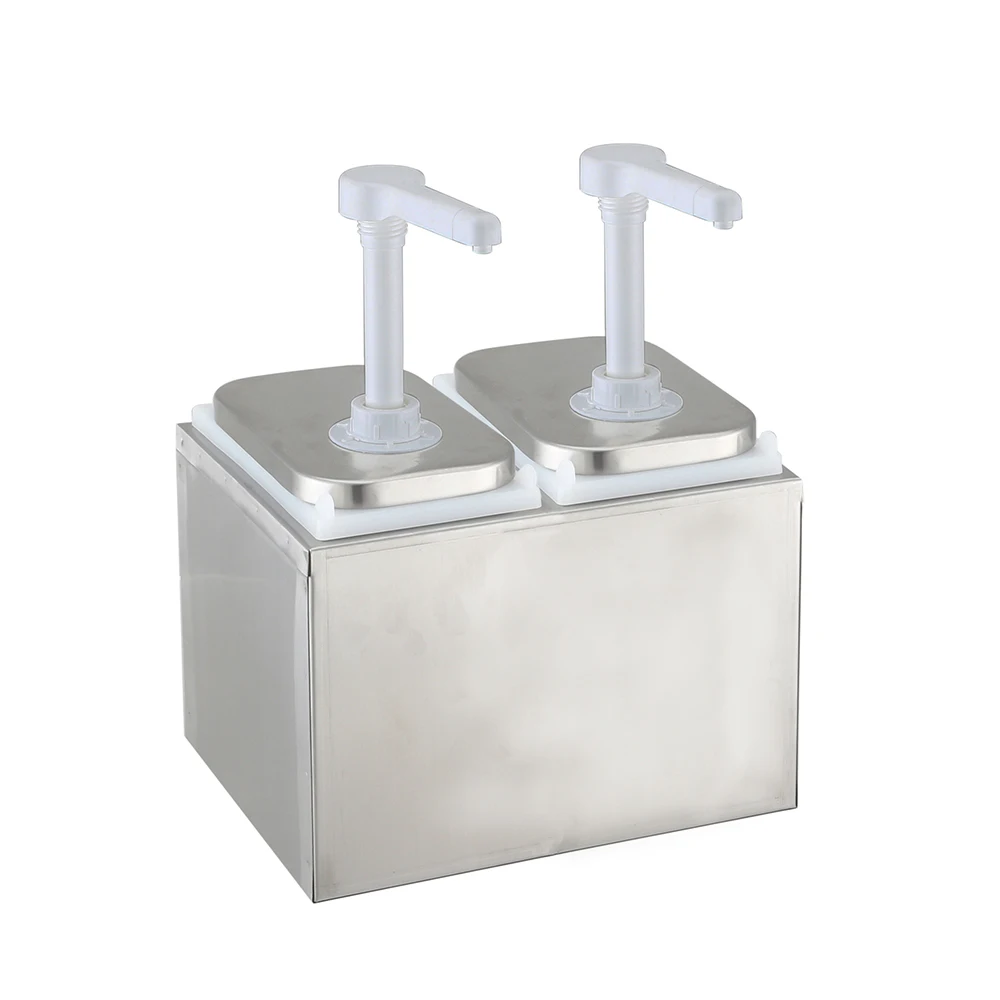 Sauce dispenser Stainless steel condiment dispenser Cheese dispenser Food pump