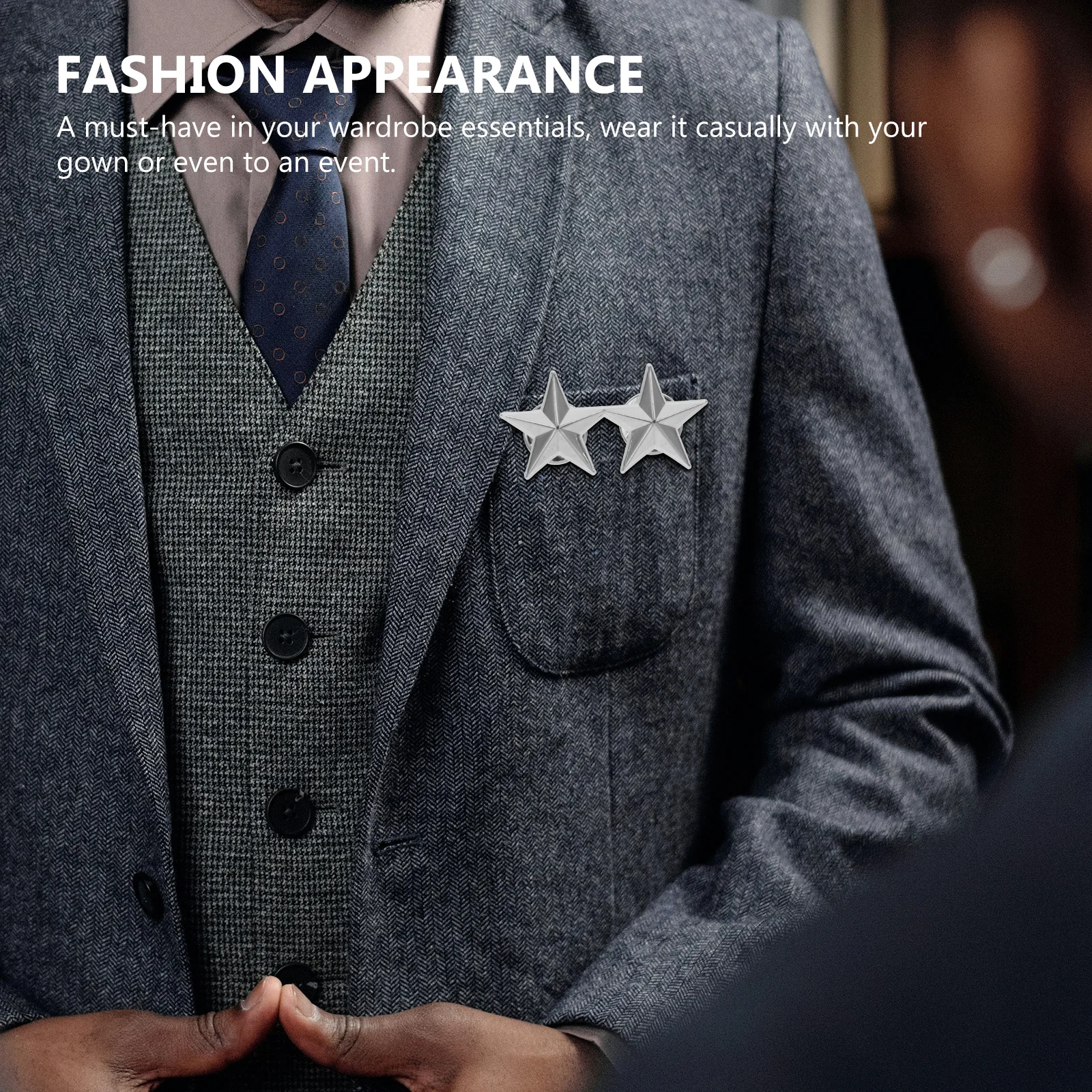 

12Pcs Rating Badges Zinc Alloy Lapel Pins for Casual Wear Event Outfit Clothes Hat Decoration Accessory