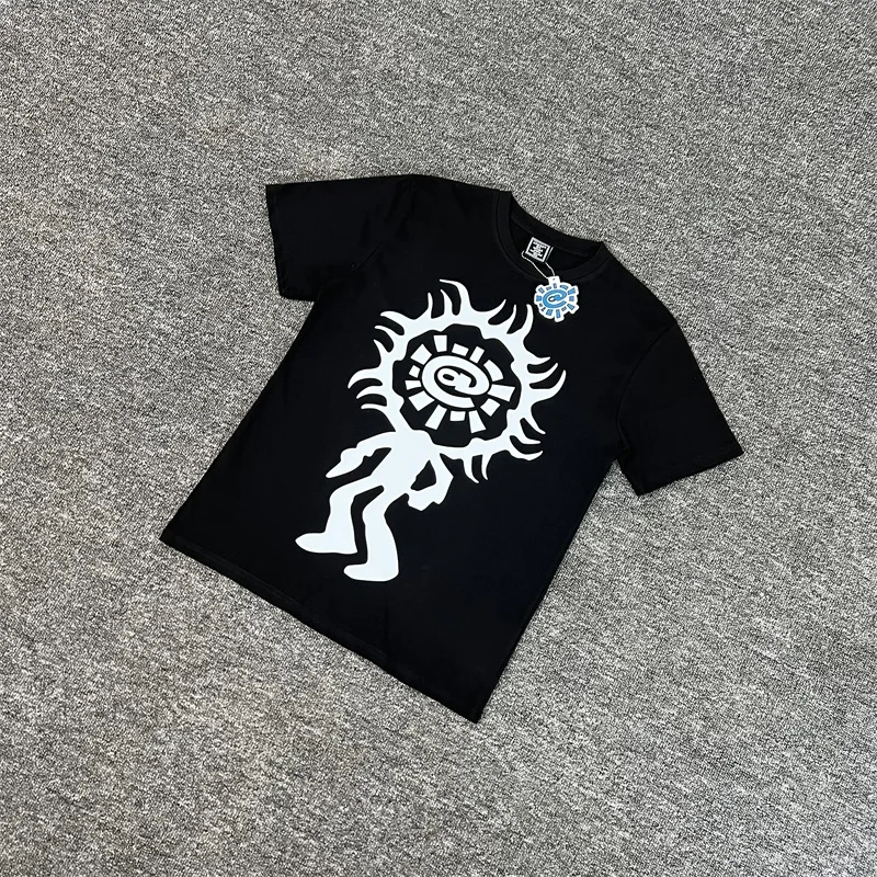 Alway Do What You Should Do Black T-Shirts Men Women 1:1 High Quality ADWYSD Sun Roll Print Short Sleeves Top Tees