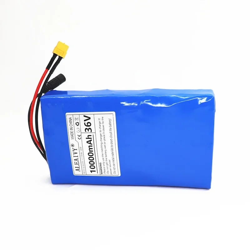 36V 10S2P Akku ersetzen, 10000mAh mit BMS, geeignet für 42V Elektroroller-Skateboard mit integriertem 18650-Akku