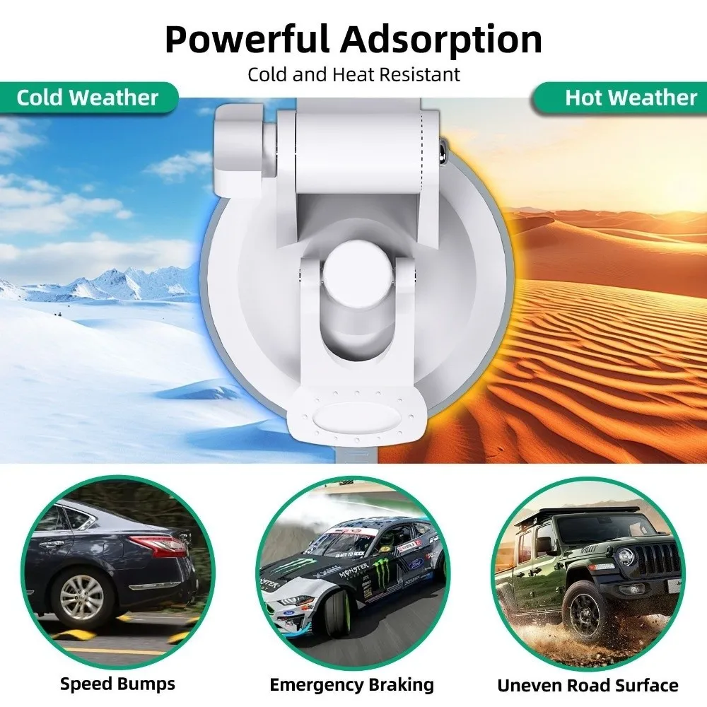 

4 Suction Cups Starlink Mini Mount Mini Glass Roof Car Mount Kit Car Interior Car Sunroof Suction Cup Mounting Bracket Boat